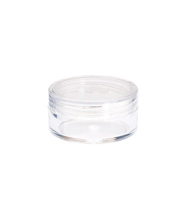 Recipient cosmetic din plastic cu capac, 10 ml