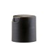 Disc-top cap black 24/410