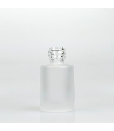 Glass bottle Laura Frosted, 15 ml