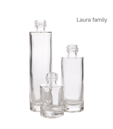 Glass bottle Laura, 15 ml