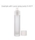 Laura Frosted glass bottle, 50 ml