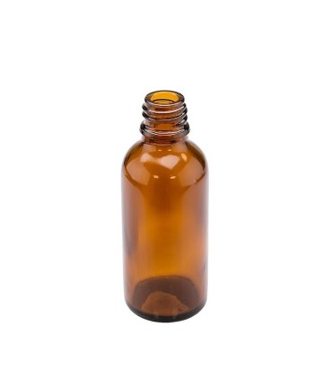 Amber bottle DIN18, 50 ml