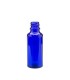 Royalblue glass bottle DIN18, 30 ml