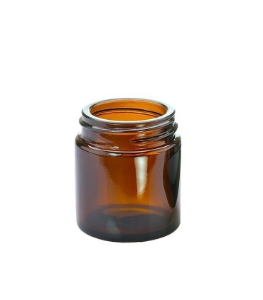 Ambra glass jar 30 ml