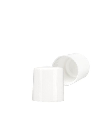 White Cap for Roll-on glasses of 50 ml