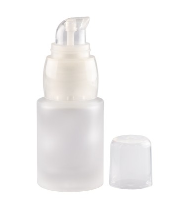 Glass bottle Laura Frosted, 15 ml