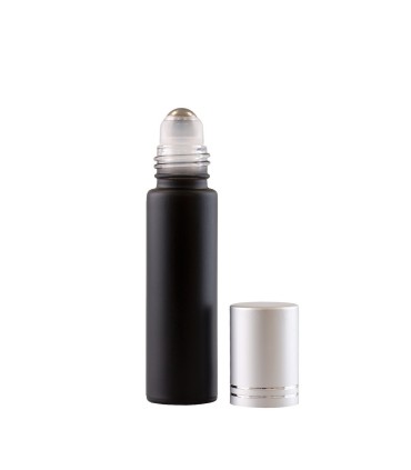 Base Glass mini Roll-on Black matt 10 ml