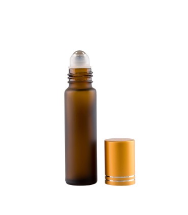 Base Glass mini Roll-on Brown matt 10 ml