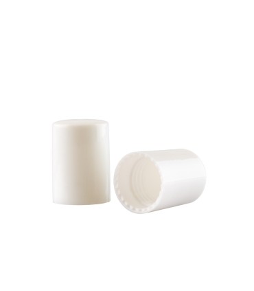 White Cap for mini Roll-on glasses