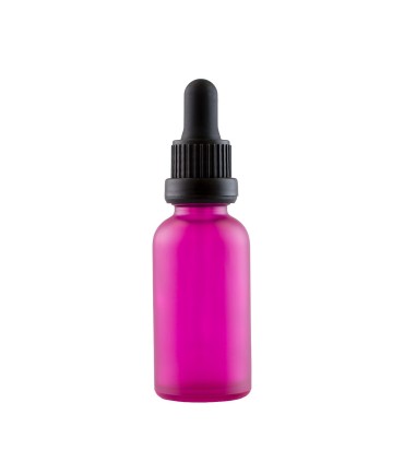 Ele Pink matt glass bottle 30 ml