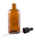 Glass Dropper Pipette for 100 ml DIN18 glass bottles