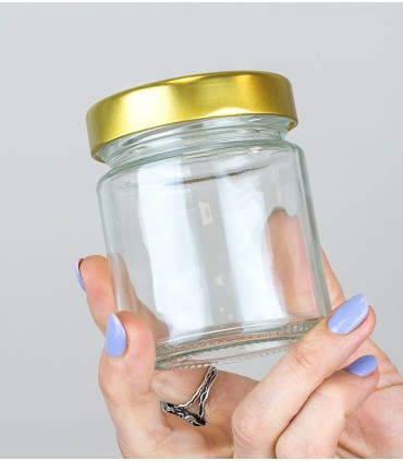 Zoia glass jar with lid, 200 ml