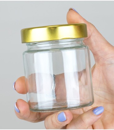 Zoia glass jar with lid, 200 ml