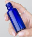 Royalblue Glasflasche DIN18, 30 ml