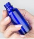 Royalblue glass bottle DIN18, 30 ml