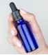 Royalblue glass bottle DIN18, 30 ml