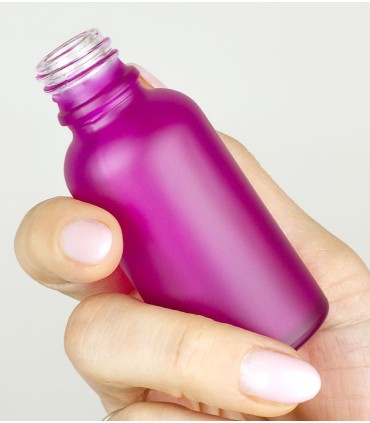 Ele Pink matt glass bottle 30 ml