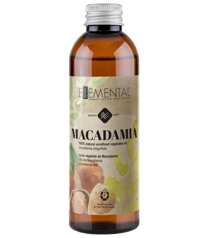 Macadamia Oil, virgin, 100 ml, Organic*