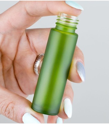 Base Glass mini Roll-on Green matt 10 ml