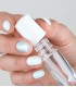 Cap white Glass mini Roll-on 10 ml