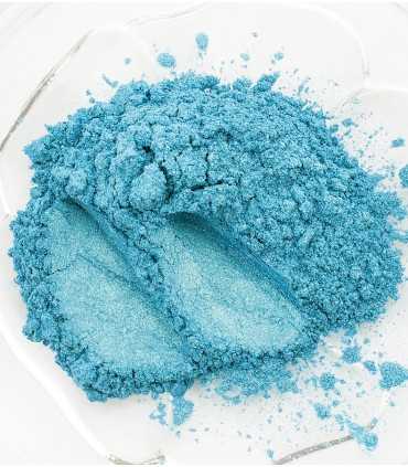 Ocean Blue 67 Mica, kosmetisches Pigment