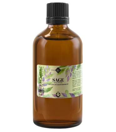 Salvie ulei esenţial pur (salvia officinalis) 100 ml