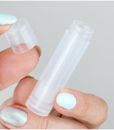 Lipbalm tube, translucent, 6 ml