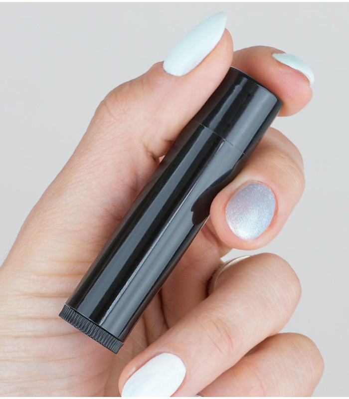 Lipbalm tube black 6 ml