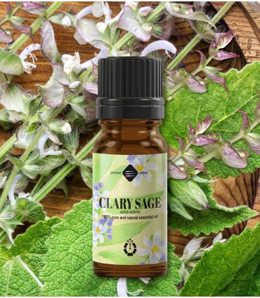 Salvie sclarea ulei esențial (salvia sclarea) 10 ml