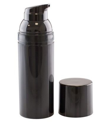 Pump and cap for Oly Black Airless bottles