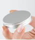 Aluminium lid for Ambra, Clara jars of 120 ml