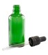 Green bottle DIN18, 50 ml