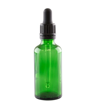 Green bottle DIN18, 50 ml