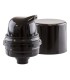 Pump and cap for Airless Lyra Black bottles