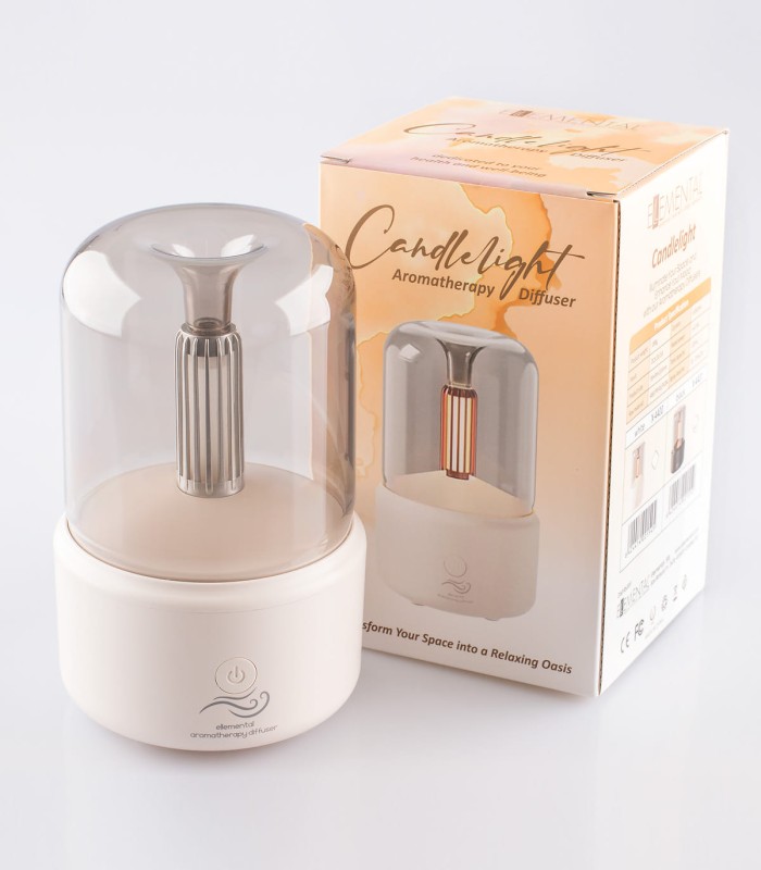 Aroma diffuser, Candlelight White