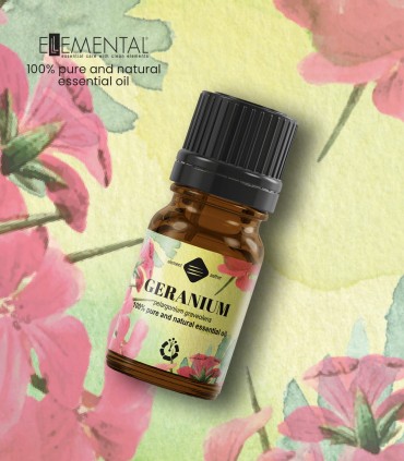 Geraniu Bourbon ulei esenţial (pelargonium rosae) 5 ml