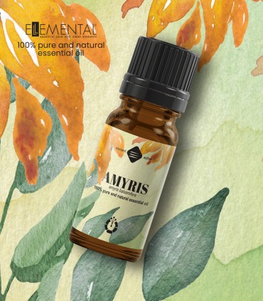 Santal Amyris ulei esenţial pur (amyris balsamifera) 10 ml