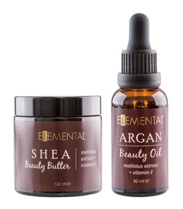 Packung für reife Haut Argan Beauty Oil + Shea Beauty Butter